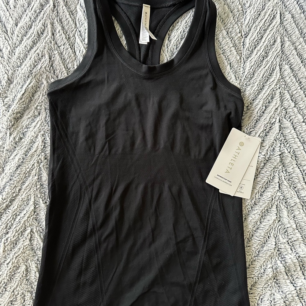 Athleta Black Momentum Tank Top